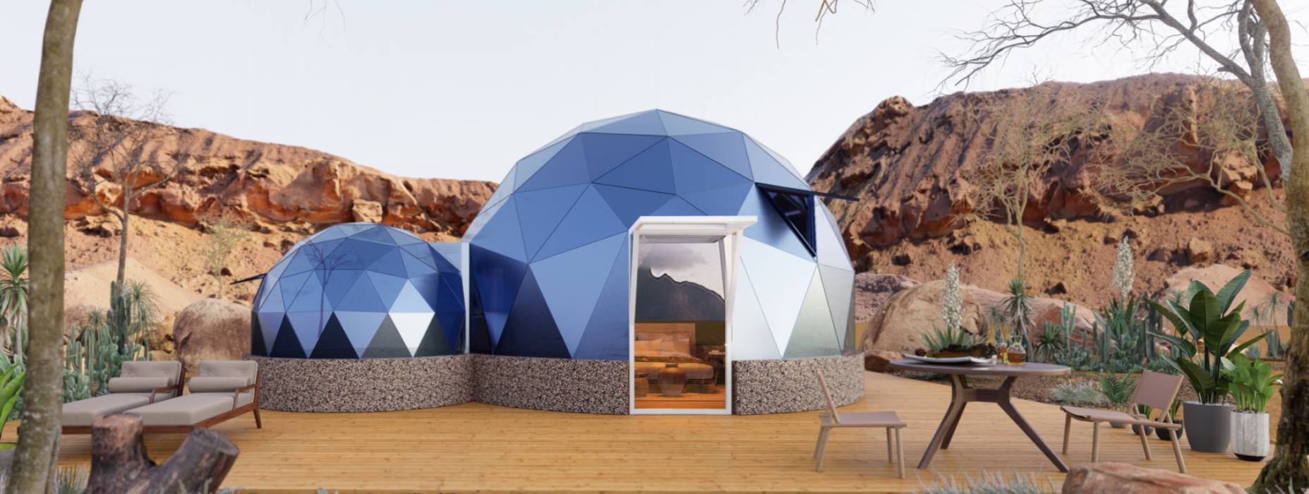 皇姑区球形智能光伏玻璃星空房